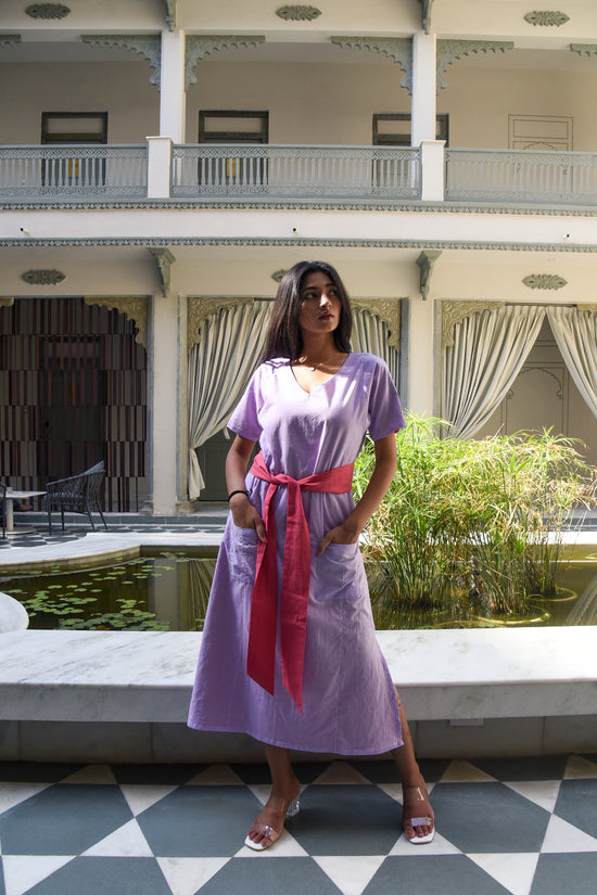 Juhi Dress orchid
