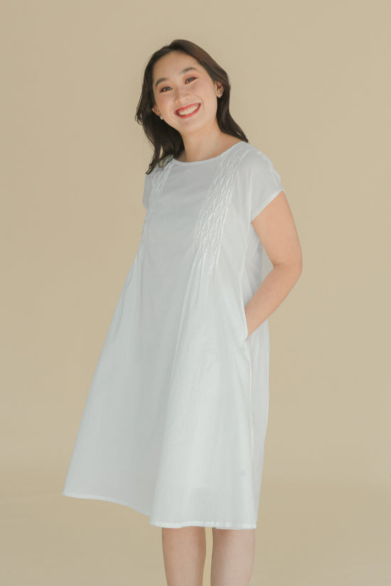 Danika dress white