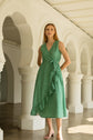 Thalia Wrap Dress mint