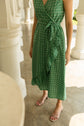 Thalia Wrap Dress mint