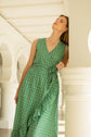 Thalia Wrap Dress mint