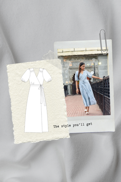 Ava Wrap Dress (Your Edition Pre-Order)