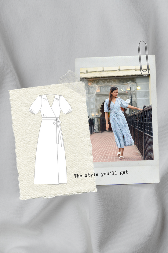 Ava Wrap Dress (Your Edition Pre-Order)