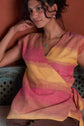 Bryn Wrap Top sunset