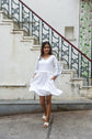 Diya Dress white
