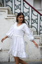 Diya Dress white