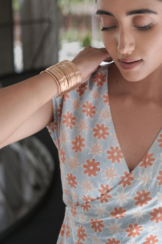 Kali Wrap Dress sunrise