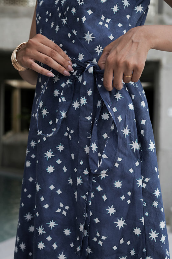 Kali Wrap Dress twilight