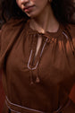 Rania Dress coffee