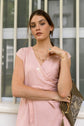 Kali Wrap Dress rosé
