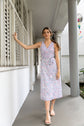 Sienna Wrap Dress bubblegum