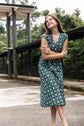 Kali Wrap Dress green